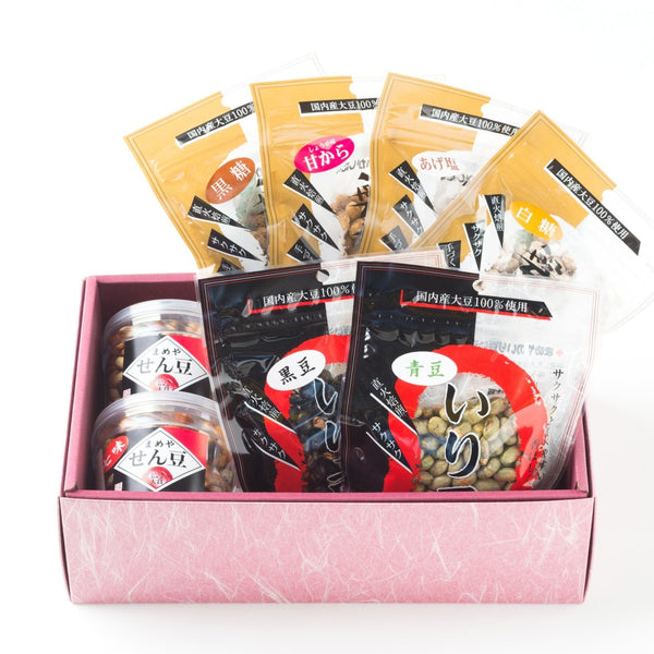 まめや商品 まめや 豆菓子 化粧箱ギフトセット