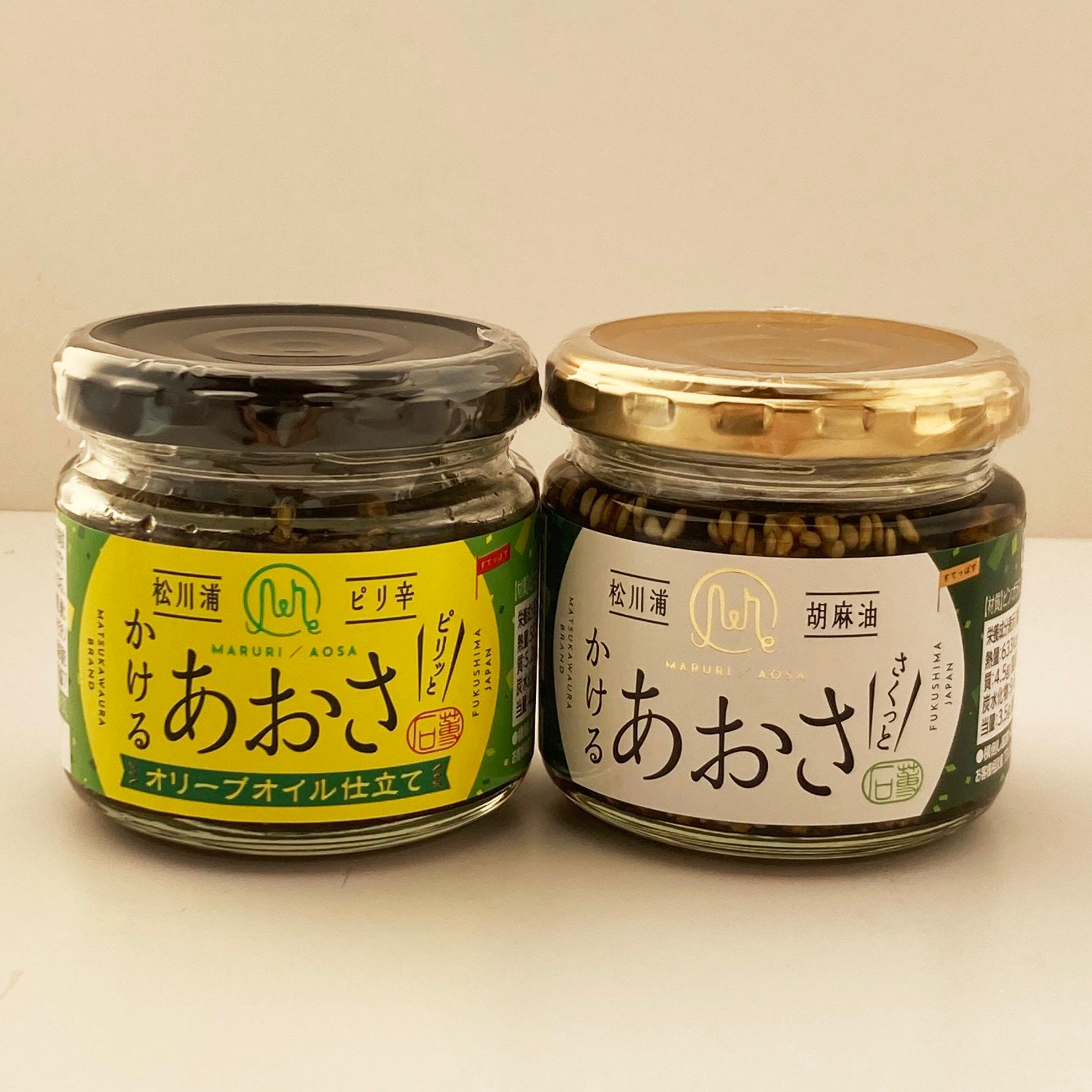 ピリ辛松川浦かけるあおさ