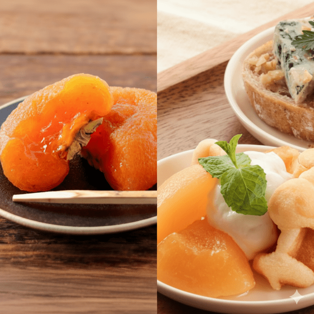 あんぽ柿発祥の地『五十沢のあんぽ柿』平核無柿・蜂屋柿セットと 桃のコンポート・いちじくの甘露煮セット - ふくしま市場｜福島県産品オンラインストア