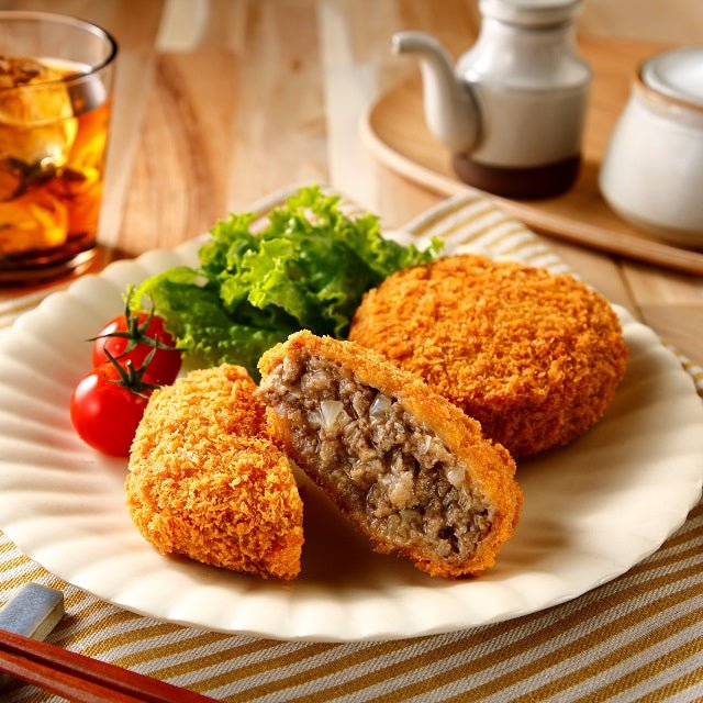 めんちかつページ 牛めんちカツセット