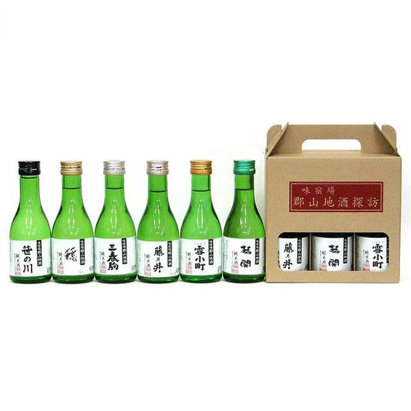 味宿場 郡山地酒探訪 6本セット