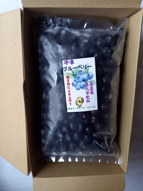 【田村市】冷凍ブルーベリー - ふくしま市場｜福島県産品オンラインストア