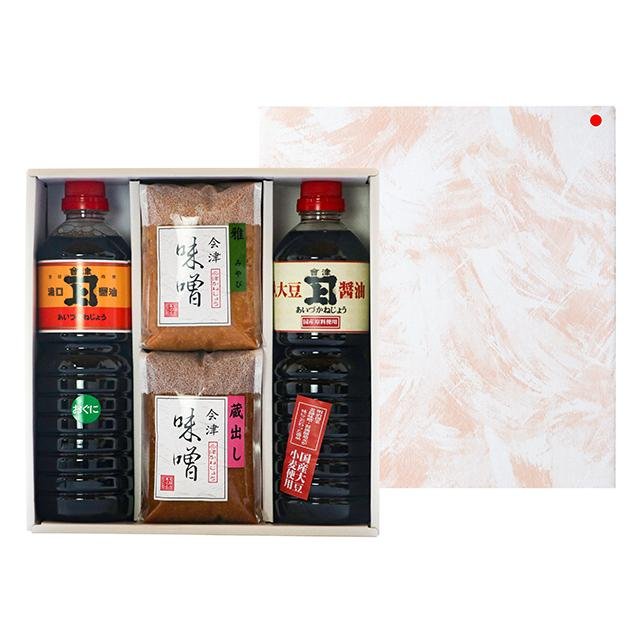星醸造ギフトセット (醤油・味噌) - ふくしま市場｜福島県産品オンラインストア